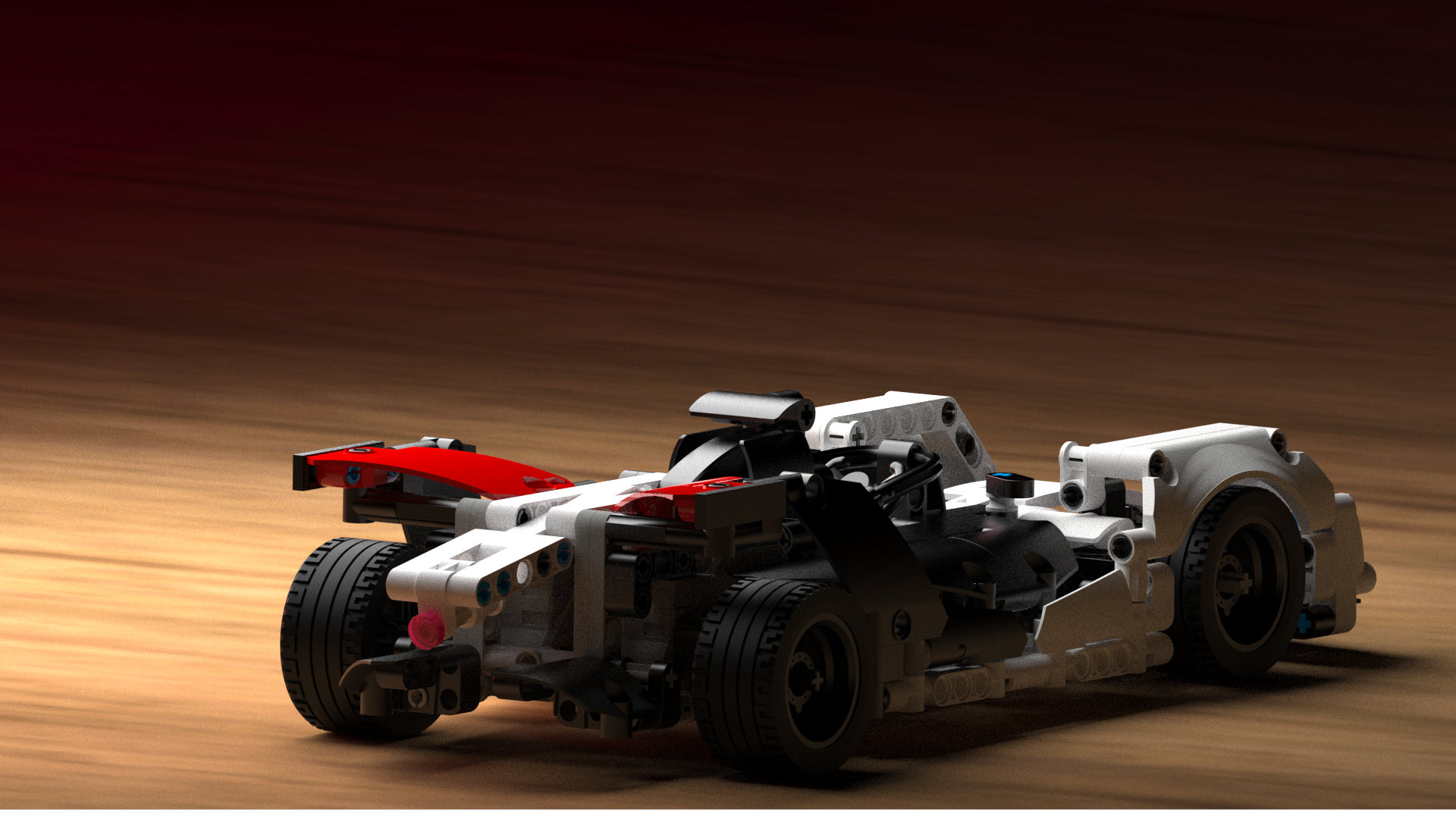 42137保时捷方程式赛车立体拼装玩具